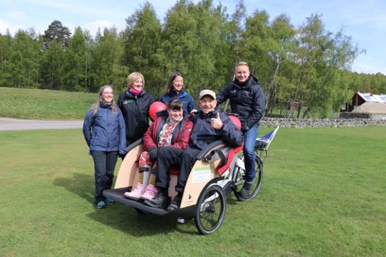 The joint venture between the Cairngorms National Park Authority (CNPA) and Scottish Natural Heritage (SNH) has delivered a trishaw to enhance mobility for those within the local vicinity