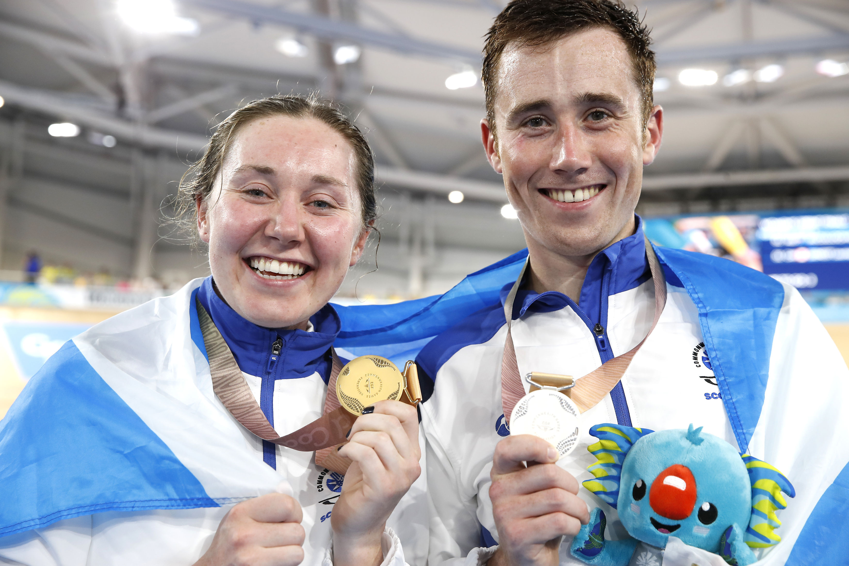 Brother and sister John and Katie Archibald will compete in the Tour Series event in Aberdeen tomorrow.