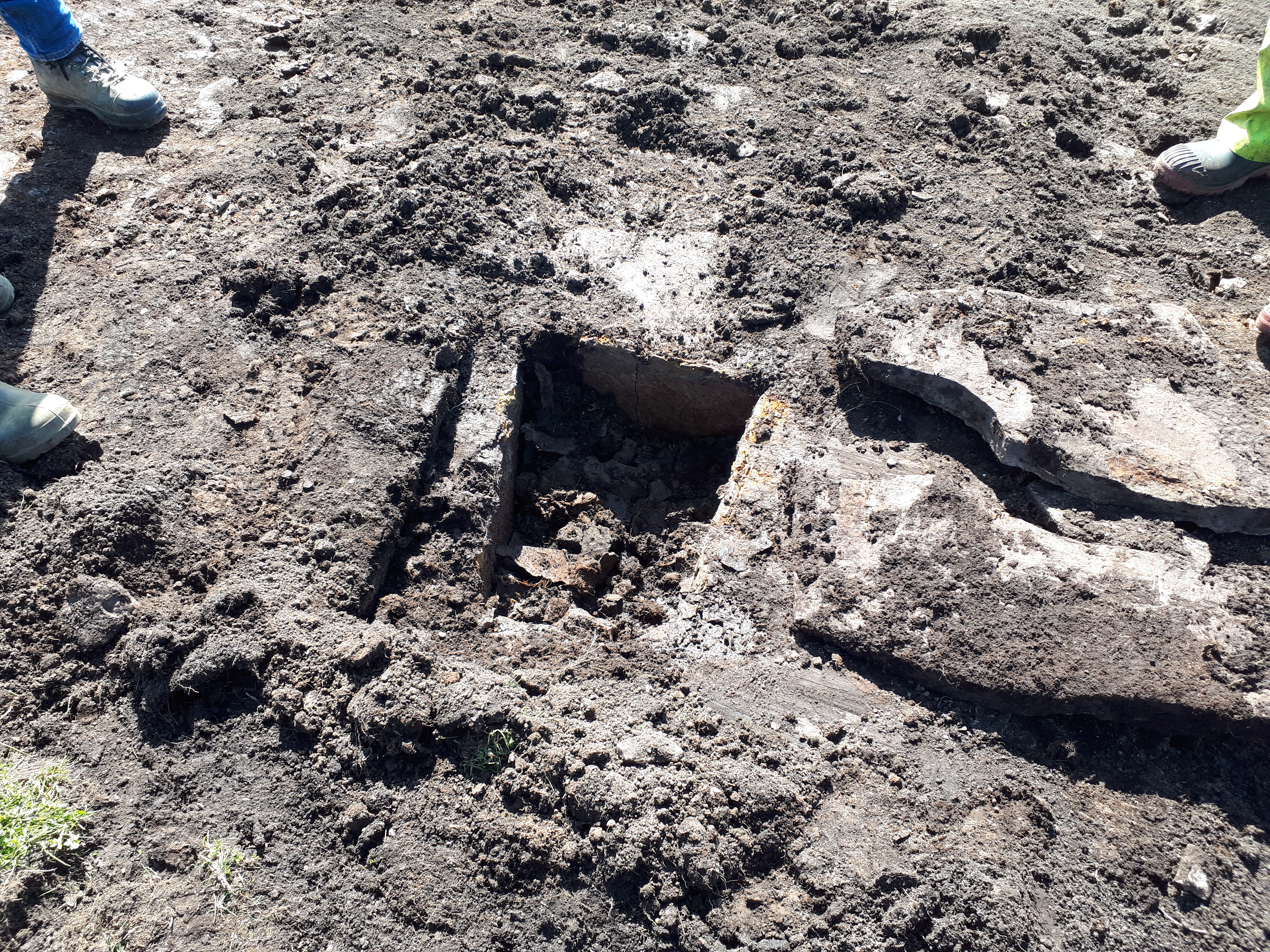 The cist was found intact at the proposed Finstown substation site for SSEN Transmission.