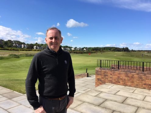 Colin Sinclair has just taken over as the new chief executive of Nairn Golf Club