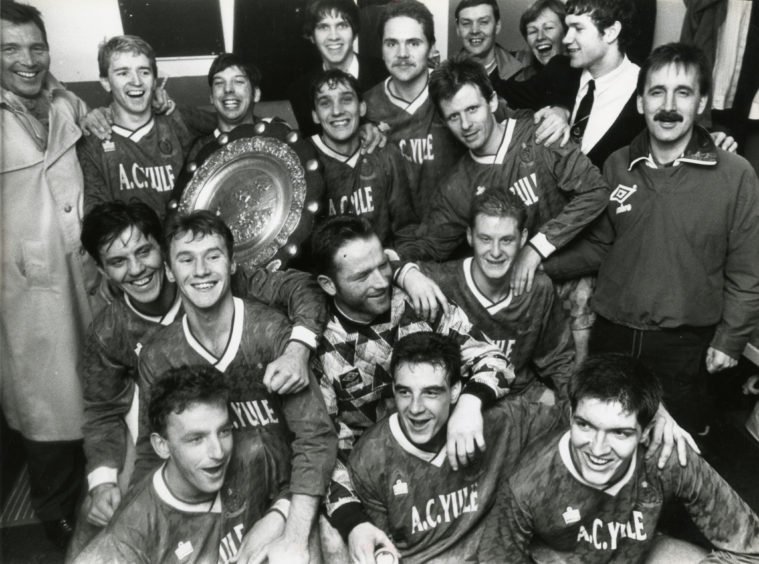 Cove Rangers - Evening Express Aberdeenshire and District Shield 1990-