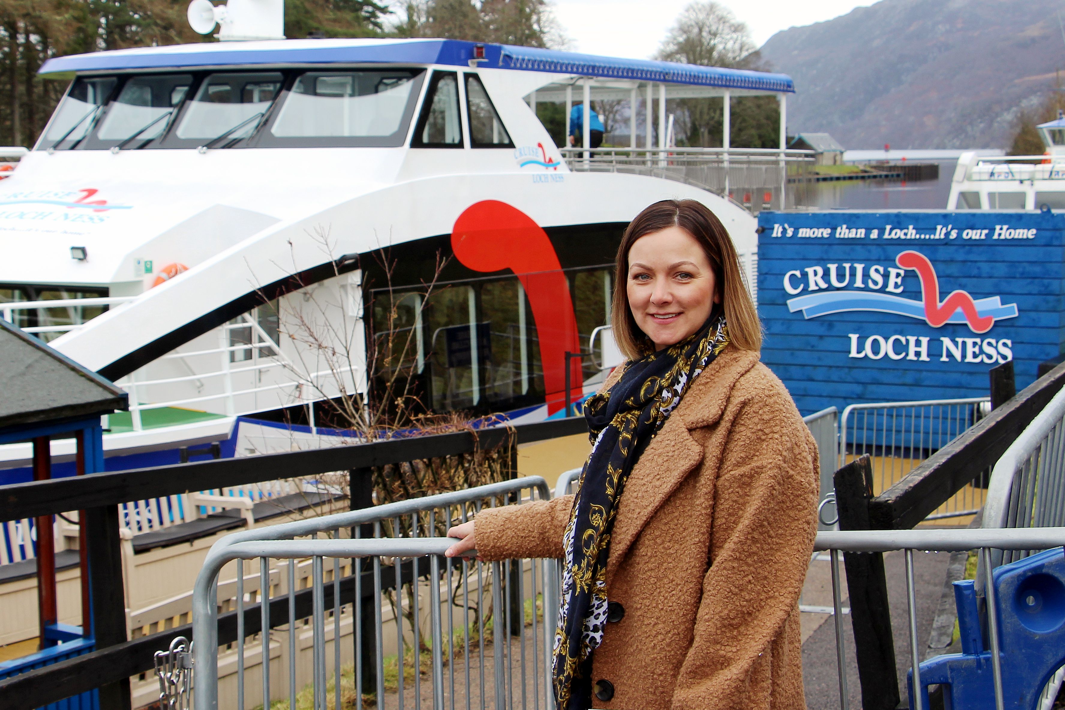 Debi Mackenzie of Cruise Loch Ness