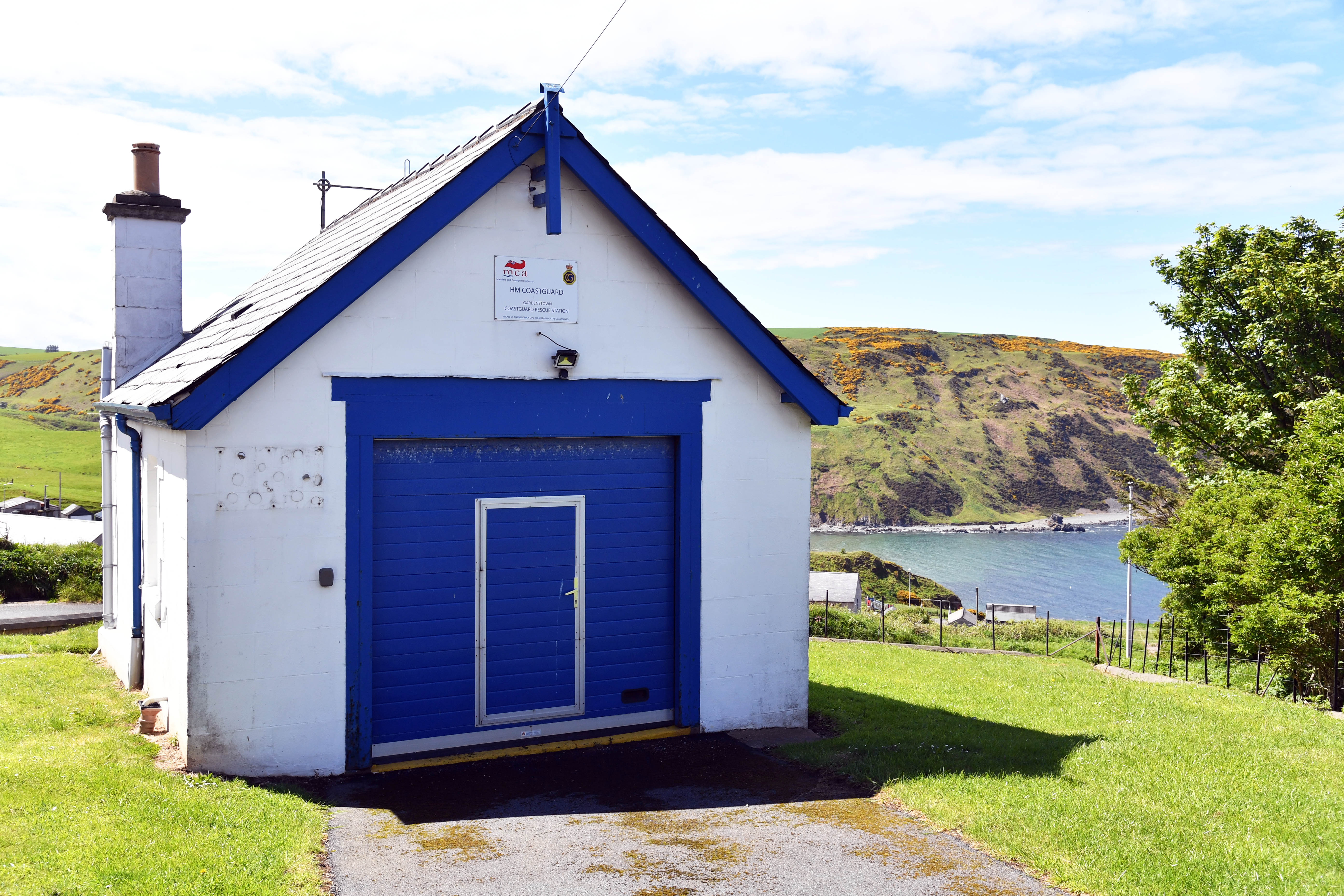 The former coastguard station at Gardenstown has been successfully sold at auction