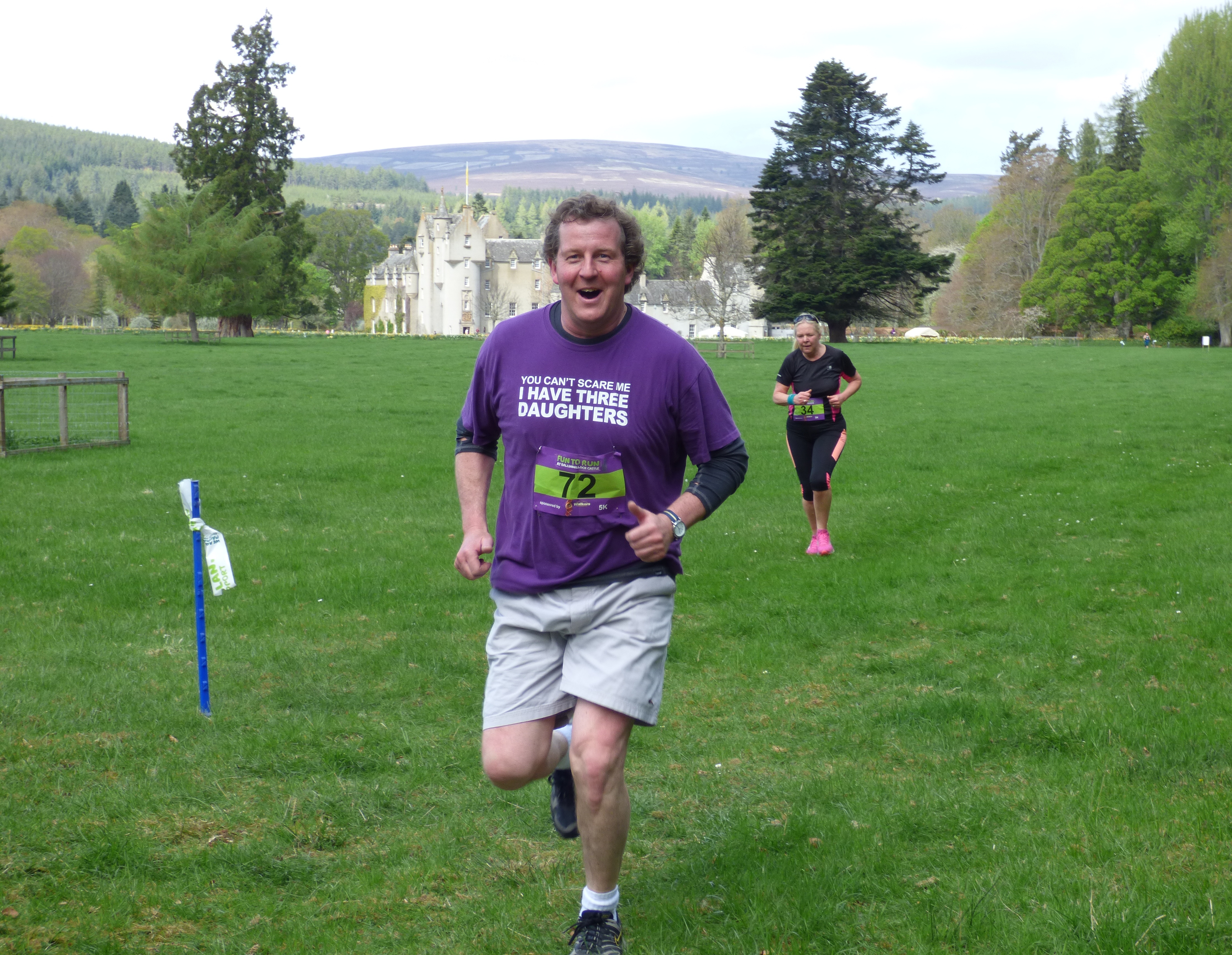 Guy Macpherson-Grant taking part in last year’s Fun to Run