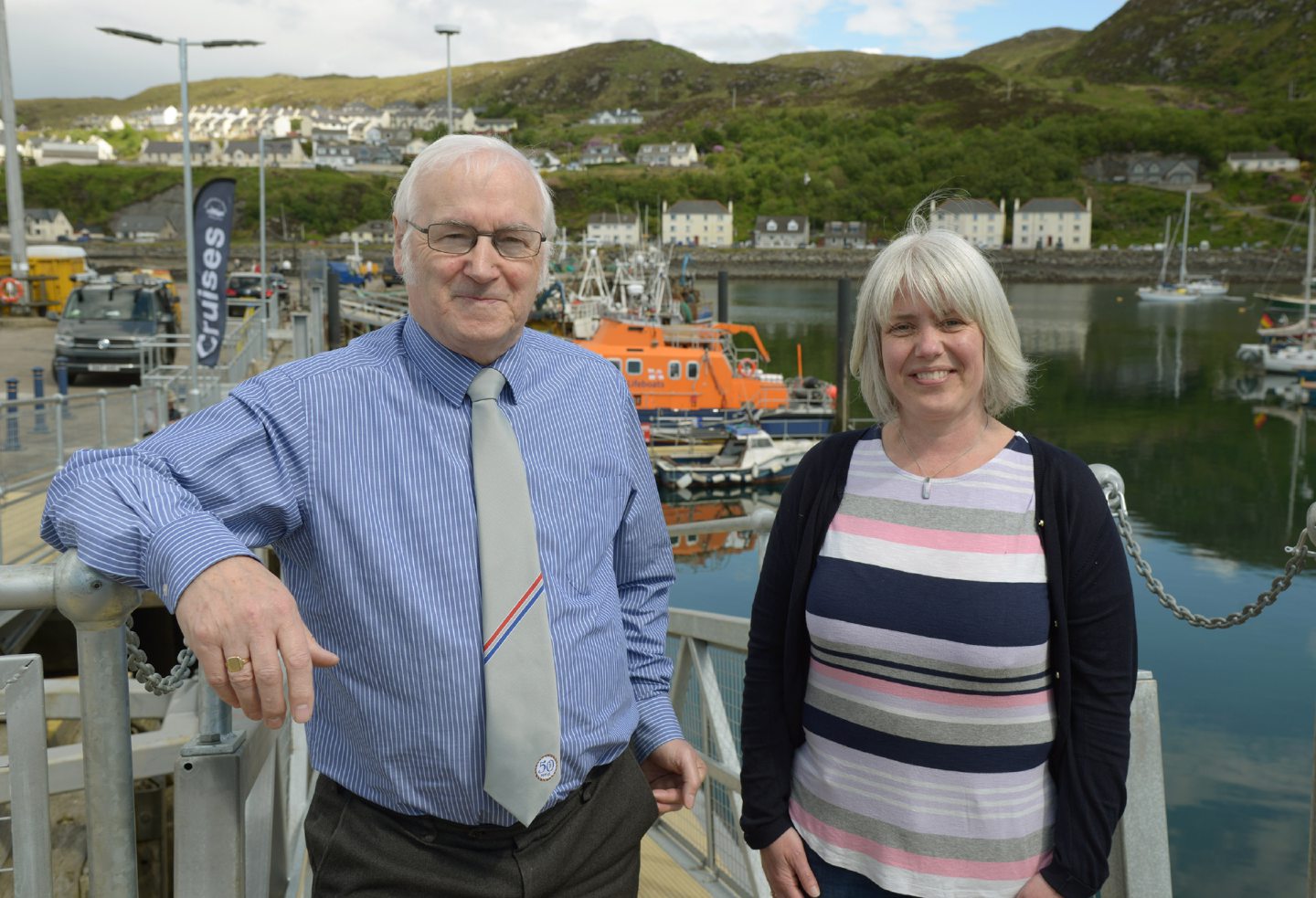 A 50-berth marina has been one of the developments at Mallaig harbour