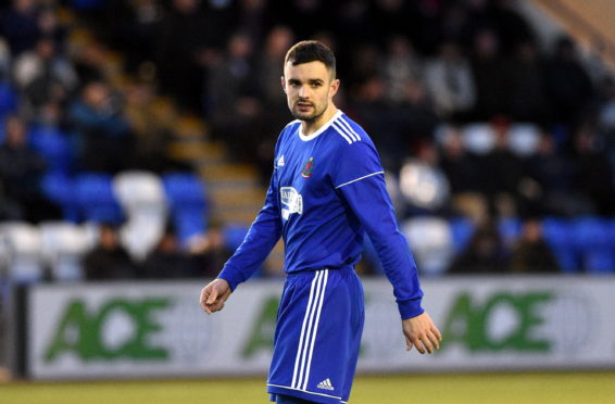 Cove Rangers defender Scott Ross.