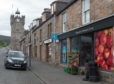 Locators of the Co-op in Dufftown, Moray. Pictures Jason Hedges