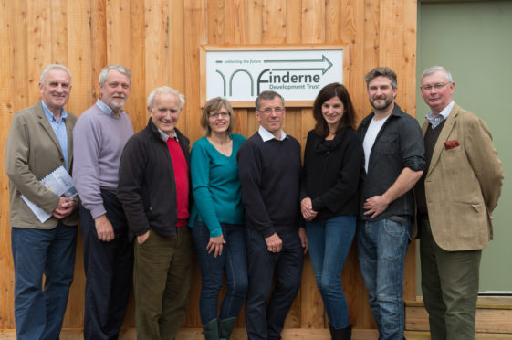 Members of Finderne Development Trust. Pictured: Jo Laing, Karen Astil, Brian Higgs, Peter Taylor, Carlo Miele, Roy Dennis, John Cudworth, Chris Piper.