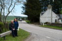 Peter and Tracy Rettie are calling for more to be done to improve the safety of the A96, Bainshole, Glens of foundland, that passes by their house.