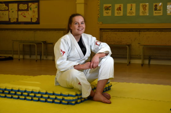 Aberdeen judoka Abigael McBeath.