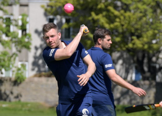 Aberdeen-born Scotland wicket-keeper Matthew Cross.