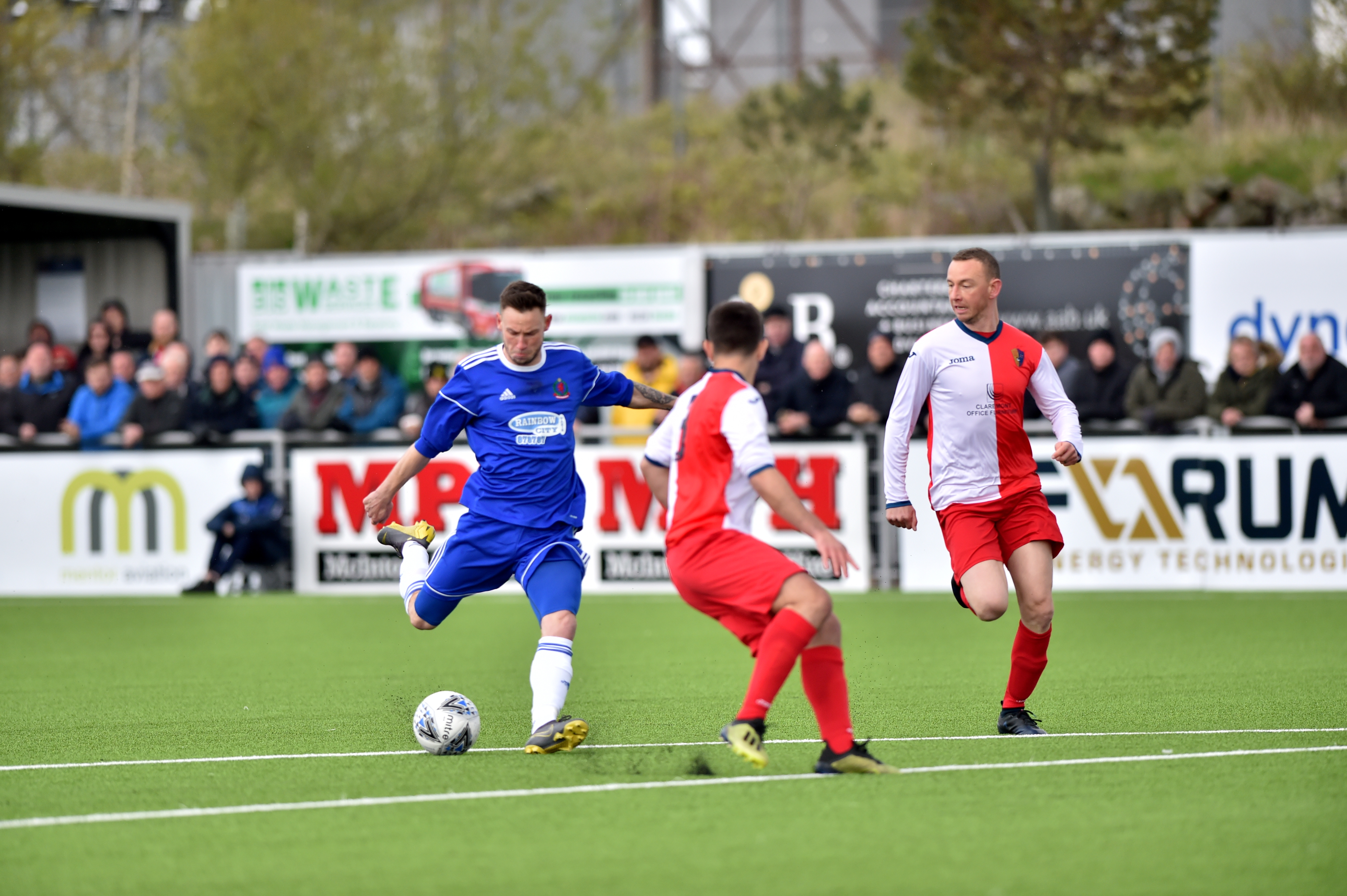 Mitch Megginson was on target in the win over East Kilbride at the weekend.