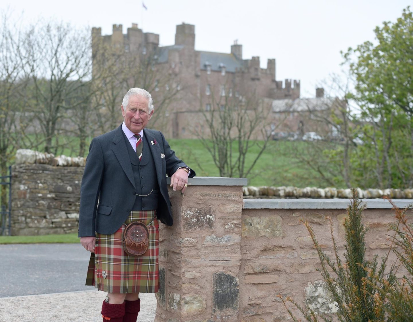 Prince Charles has spent the week at Castle of Mey prior to his appearance at the Mey Highland Games today in John O'Groats
