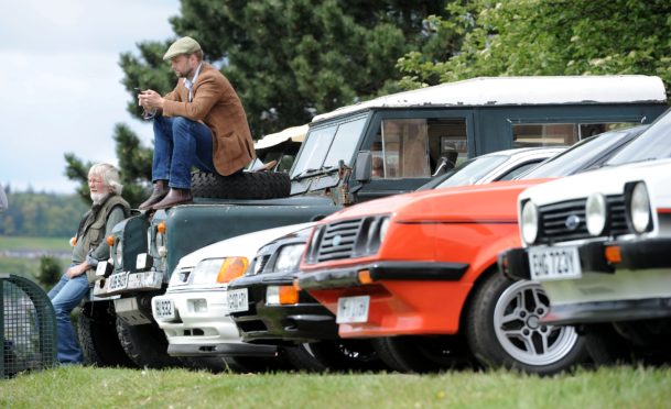 The Inverness  Classic Vehicle Show took place on Saturday with vehicles being displayed throughout the city centre.