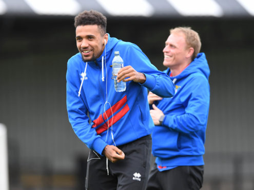 Former Caley Thistle striker Nathan Austin.