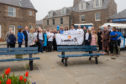 Stunning Stonehaven Launch with committee members, Jackie Lockheart and local business owners