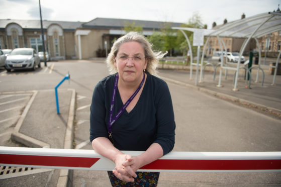 Suzanne Wright, branch secretary of Moray Unison.