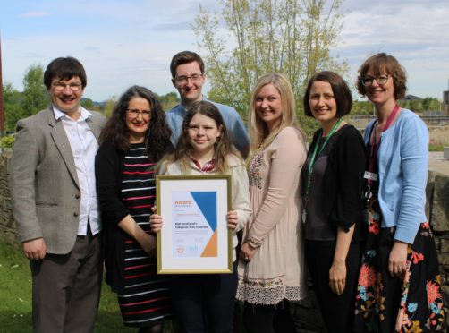 Representatives of the joint Highland initiative were successful in receiving commendation from Scotland’s Charter for a Tobacco-free Generation.