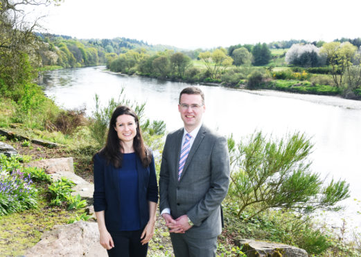 Maryculter House MD, Peter Walker and Dr Lorraine Hawkins, River Director