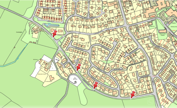 Chicanes have been proposed for Corseduick Road in Newmachar