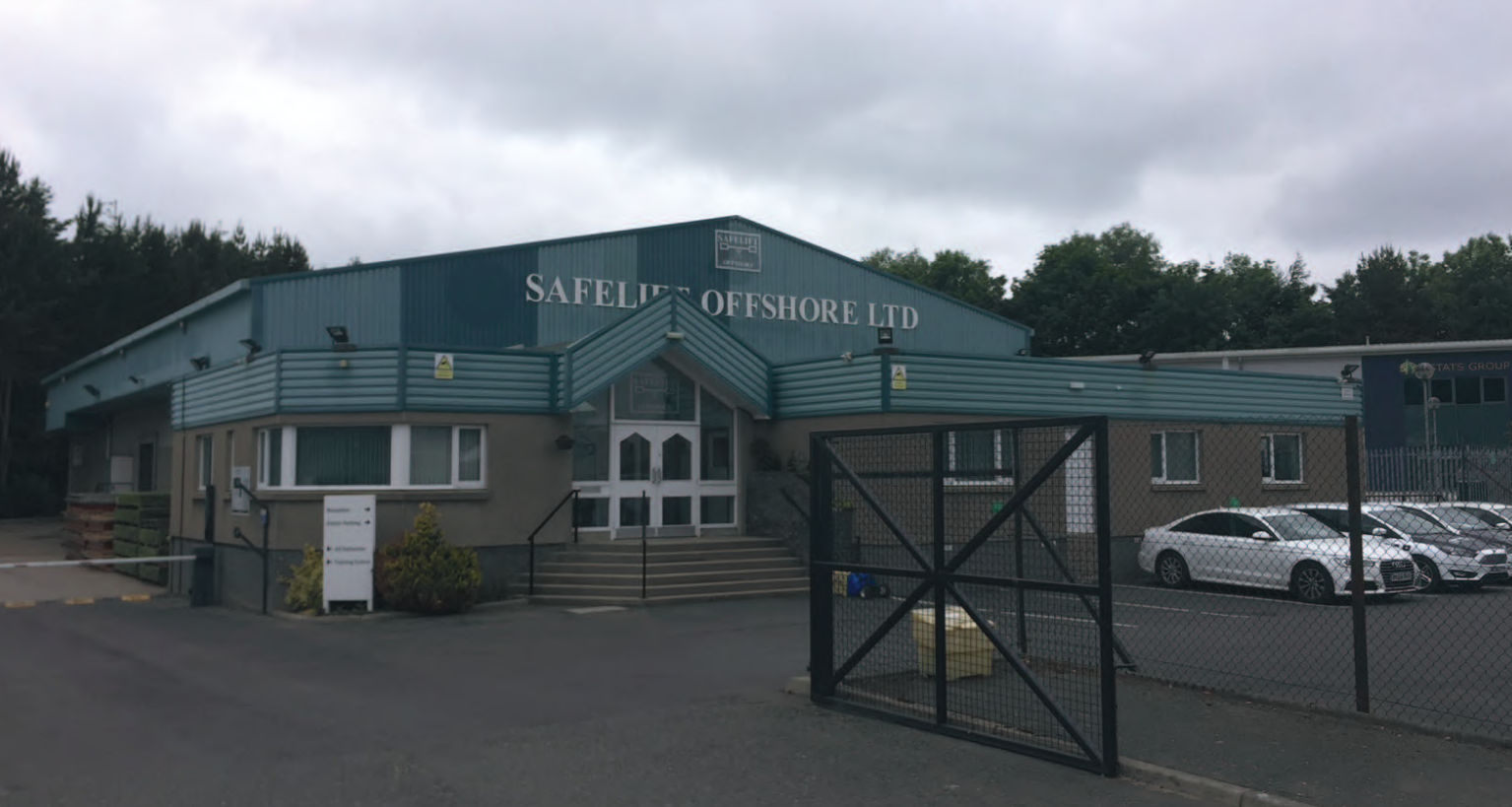The former Safelift Offshore building in Inverurie.