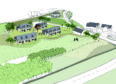 early layout designs for ACT community housing development
