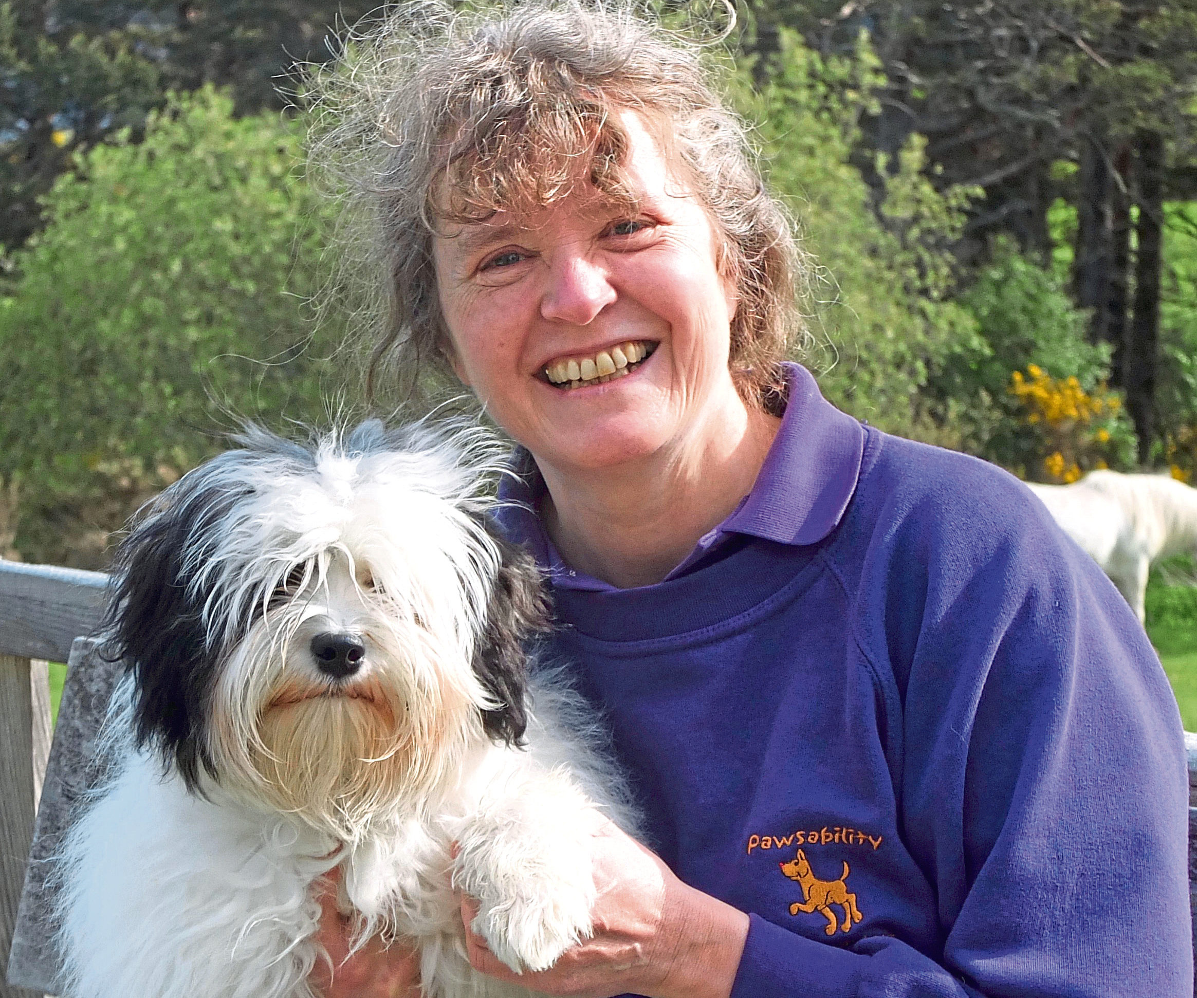 Anna Patfield, who runs Pawsability in Ardgay, Sutherland