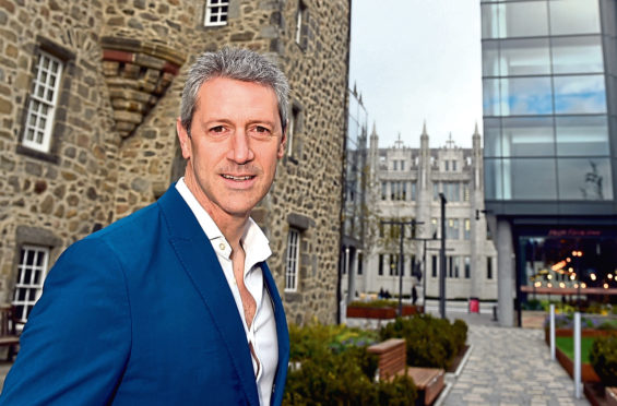 Chris Foy, chief executive of Visit Aberdeenshire, pictured at Marischal Square, Aberdeen.
Picture by Jim Irvine
