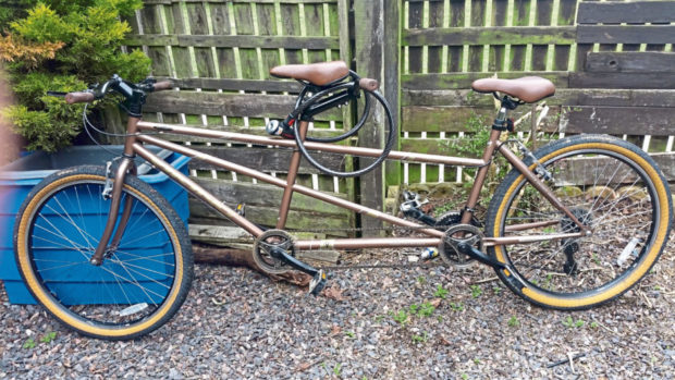 The Avocet Viking brand tandem bike