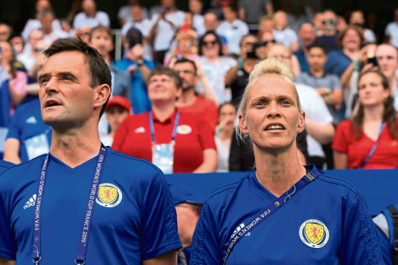 Michelle Kerr, Head Coach of Scotland at the FIFA Women's World Cup in France