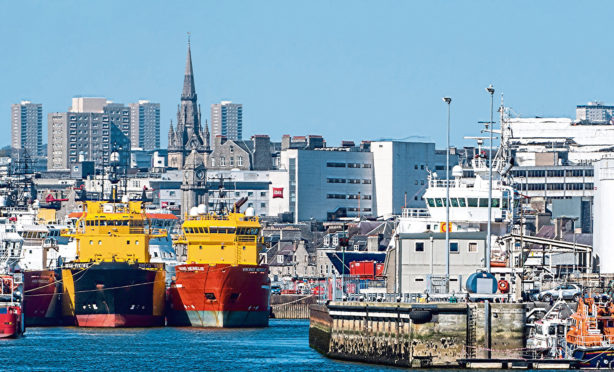 Aberdeen harbour