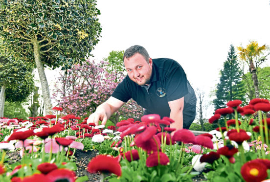 Danny Shand (pictured at Hazlehead Park).         
Picture by Kami Thomson