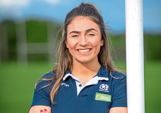 Emma Wassell, 24, already has 36 consecutive Scotland caps