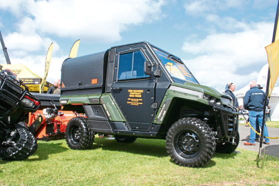 Terrain DX4 side-by-side is a new all-terrain vehicle from Spanish manufacturer Corvus.