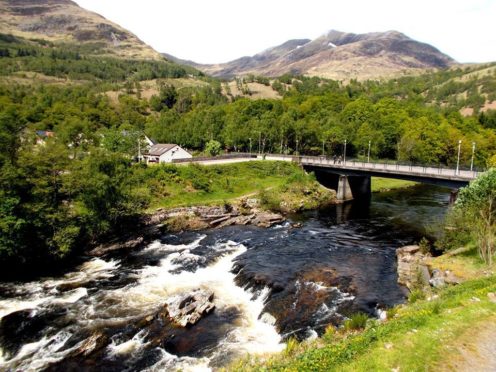 The view of the Mamores from Kinlochleven Image: Sarah Fanet