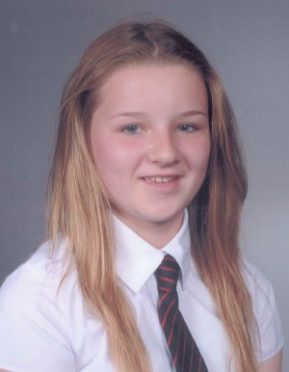 Kristiana Zulevica, 15, who has been reported missing from the Fort William area. 