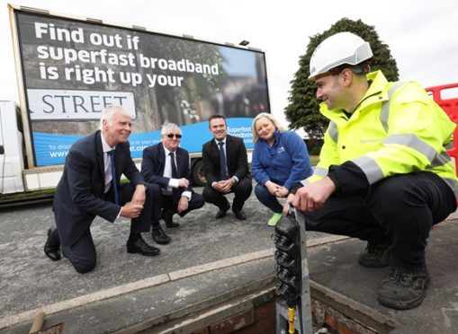 Newmachar residents will now be able to benefit from the £442 million Digital Scotland Superfast Broadband (DSSB) rollout.