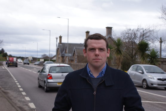 Moray MP Douglas Ross.