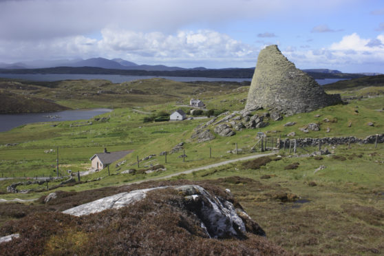 Dun Carloway Broch, Carloway, Isle of Lewis.