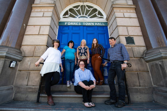 Forres Area Community Trust took over the management of Forres Town Hall in 2018.
Pictured rear: Vicky Flood, Kirsty Williams, Janice Cooper, Kirtsy-Ann Wilson, Rory Dutton. Front: Debbie Herron.