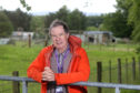 Councillor Gordon Adam at the site of the now-closed Black Isle Wildlife Park