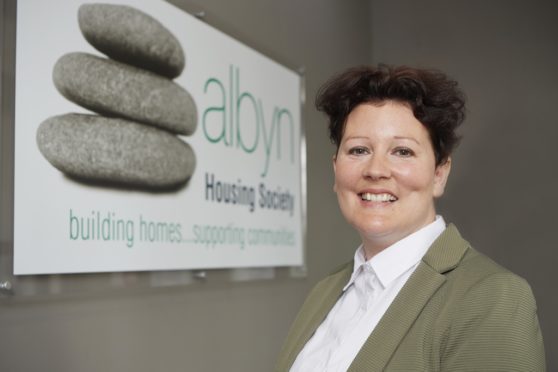 Lisa Buchanan, new Chief Executive, Albyn Housing.