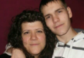 Gill Reid and her son Michael Reid, who died in 2011, aged 22