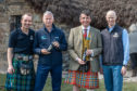 utside historic Leanach Cottage at the launch is (l-r Al Read (Windswept Brewery), Simon Skinner(CEO NTS), Raoul Curtis Machin (Operations Manager, Culloden Battlefield and Visitor Centre) and Nigel Tiddy (Windswept Brewery)