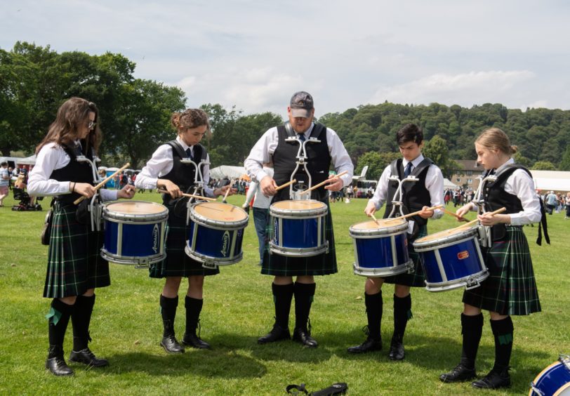 Ullapool & District drum.

Pictures by JASON HEDGES