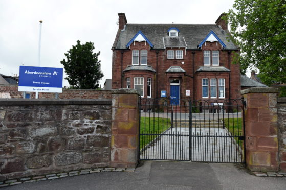 Aberdeenshire Council Local Housing Offices, Towie House, Manse Road Turriff.

Picture by KENNY ELRICK     25/06/2019