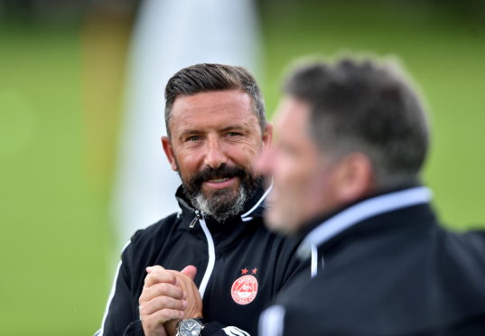 Aberdeen manager Derek McInnes.