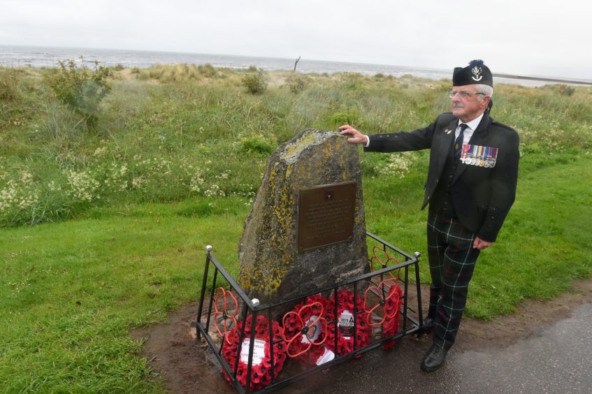 Bob Towns of the Nairn RBL