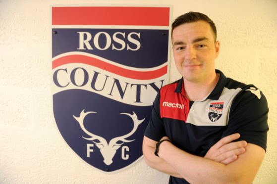 Ross County defender Sean Kelly.