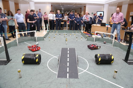 Pupils from Alness and Benbecula competed in the Scottish Robotic Games on Saturday, which were held in Edinburgh
